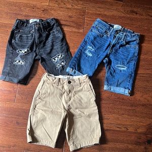 Boys Abercrombie lot of shorts size 9/10